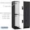 Salsbury Industries Wardrobe Locker, 45" W, 21" D, 76" H, (3) Wide, (6) Openings, Black 22361BLK - alternate 6
